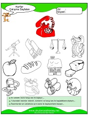 T Sesi Çalışma Sayfaları